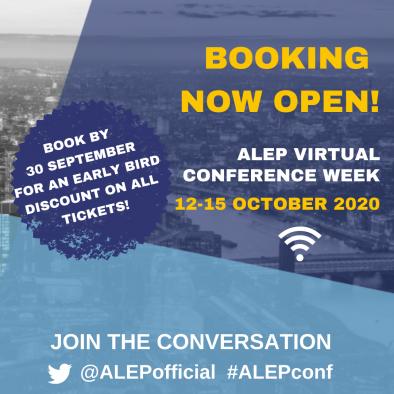 ALEP announces virtual Conference Week line-up